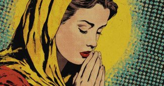 AI提示词_复古漫画风格的圣母玛利亚正在祈祷_chatgpt会员怎么开通缩略图