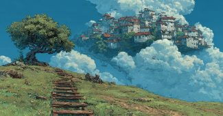 ChatGPT提示词_我在一片绿色森林中，面前是通往空中城市的木梯_chatgpt5.2版本怎么样缩略图