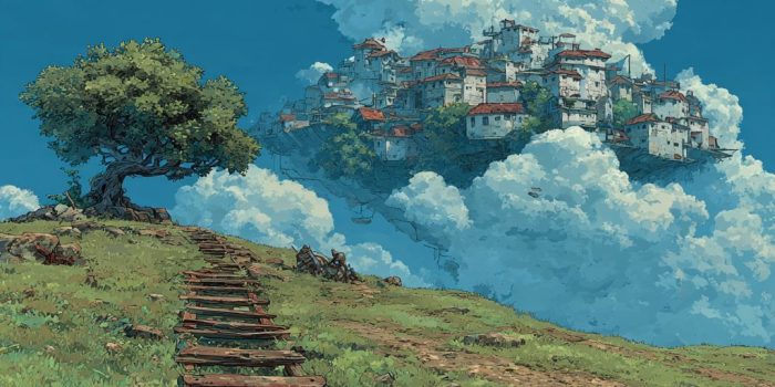 ChatGPT提示词_我在一片绿色森林中，面前是通往空中城市的木梯_chatgpt5.2版本怎么样缩略图