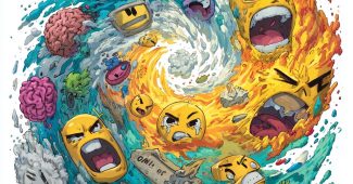 ChatGPT提示词_色彩丰富的卡通风格的涡旋表情符号展示年轻文化能量_chatgpt人工智能在线网页缩略图