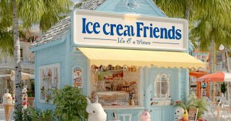 ChatGPT提示词_海滩上的小蓝色冰淇淋店_如何购买gpt会员便宜点缩略图