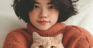 ChatGPT提示词_中国女孩和猫_国内如何开通gpt会员卡支付宝缩略图