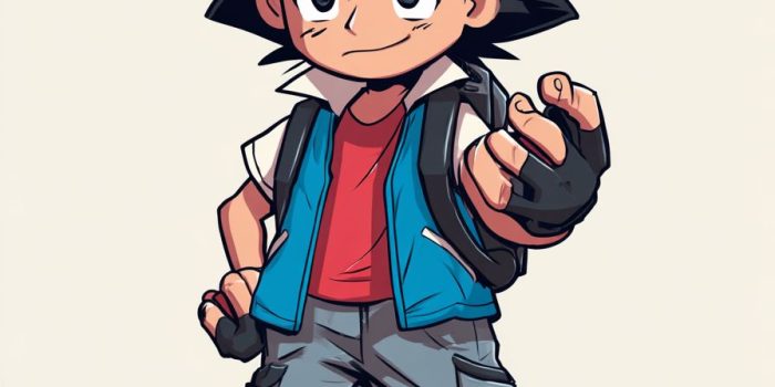 ChatGPT提示词_一幅阿什·凯奇姆的卡通全身肖像，采用大胆的城市风格设计_chatgpt网页版官网缩略图