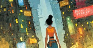 ChatGPT提示词_一个在黄昏的反乌托邦大城市中游走的赛博朋克刺客_chatgpt5多少钱缩略图