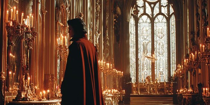 ChatGPT提示词_哥特式吸血鬼领主在破败的城堡中_chatgpt5.2收费缩略图