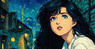 ChatGPT提示词_城市中长发美丽忧伤的女孩_chatgpt会员费多少钱缩略图