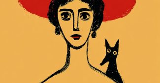 ChatGPT提示词_亨利·马蒂斯风格的女人与宠物肖像_chatgpt5.2输入卡顿缩略图