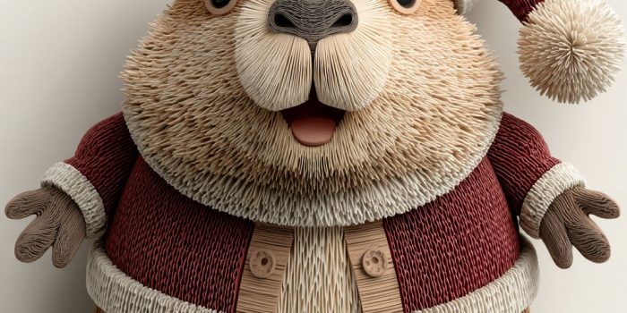 ChatGPT提示词_可爱的圣诞老人风格的平面水豚纸帽子设计_gpt会员银行卡被拒绝缩略图