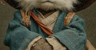 ChatGPT提示词_小狐狸穿着僧衣，坐着，面带微笑，手捧佛珠_chatgpt4官网中文版缩略图