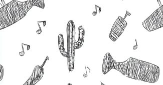 ChatGPT提示词_描绘墨西哥文化图标的无缝图案_gpt会员多少一个月缩略图