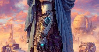 ChatGPT提示词_一个末日后的战士在废墟沙漠城市中_chatgpt 中文缩略图