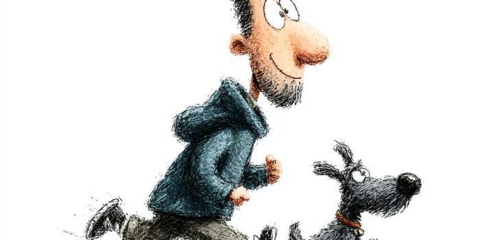 ChatGPT提示词_一名跑步的人因狗跑得太快而无法正常行走_如何开通gpt会员功能缩略图