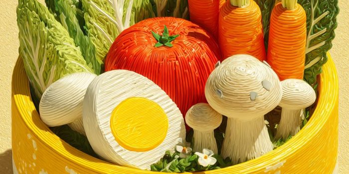 ChatGPT提示词_五种食物放在黄色碗中_chatgpt网页版在线缩略图