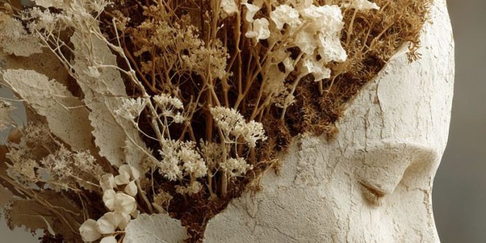 ChatGPT提示词_一块柔和的雕刻大理石女性头像，头顶如浅 vessel 开放，里面长着干枯的小花园，营造出静谧的回忆感_国内如何开通gpt会员卡流程图缩略图