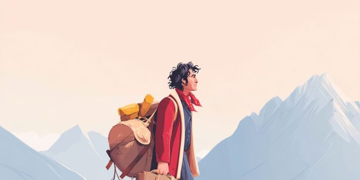 ai提示词_一名20岁的男猎人在落基山脉的步道上行走_chatgpt5多少钱缩略图