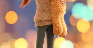 AI提示词_勇敢的年轻女性拥抱忠诚的杏色贵宾犬_chatgpt 下载缩略图