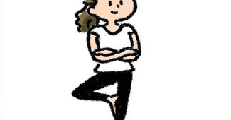 AI提示词_女孩在做瑜伽_chatgpt会员充值缩略图