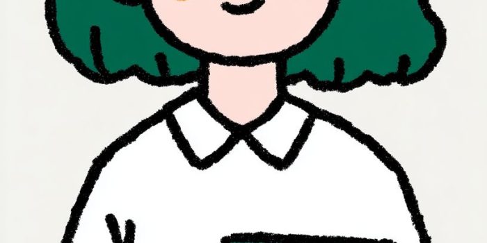 ChatGPT提示词_高中女孩微笑做出和平手势_chatgpt在线网页缩略图