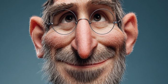 ChatGPT提示词_一幅展示史蒂夫·乔布斯善良和友好的皮克斯风格肖像_chatgpt在线聊天查询缩略图