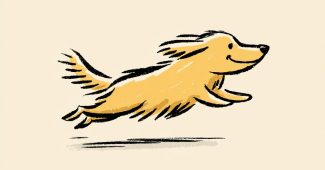 AI提示词_一只可爱的卡通金毛寻回犬在跑_gpt会员购买缩略图