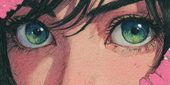 AI提示词_最终幻想8中的蕾诺娜在柔和的粉色背景中用手指捂住双眼展示_chatgpt.com.缩略图