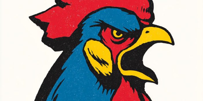 AI提示词_复古卡通公鸡头部，采用美国复古风格展现体育主题_chatgpt5.0手机端缩略图