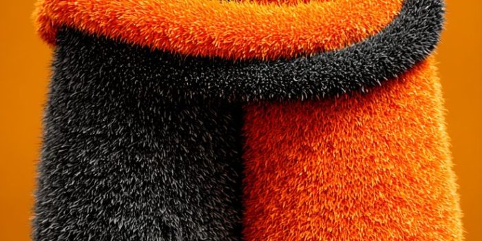 Ai提示词_两只可爱的卡通猫互相拥抱缩略图