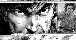 Ai提示词_融合西方漫画美学与日本漫画动态的动作场景缩略图