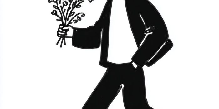 Ai提示词_一个英俊的男孩手捧鲜花奔向我_chatgpt在线网页版3.5缩略图