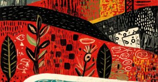 Ai提示词_一个女人躺在充气泳垫上，孩子在跳水，背景是1960年代酒店泳池_chatgpt电脑版缩略图