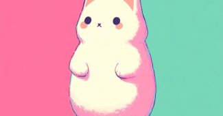 Ai提示词_一只可爱的迷你插画小猫_gpt会员银行卡被拒绝缩略图