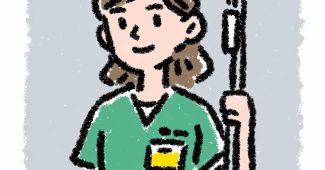 Ai提示词_女性医务人员手持静脉输液架_chatgpt怎么在中国使用缩略图