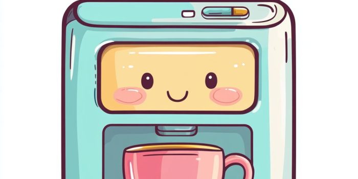 AI提示词_可爱的卡通咖啡机设计_chatgpt官网版缩略图