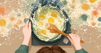 Ai提示词_一双女性的手在烹饪缩略图
