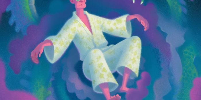 Ai提示词_一个被漩涡困住的黑帮老大插图缩略图
