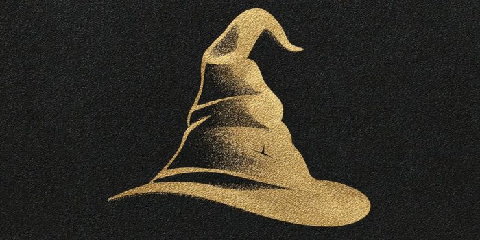 Ai提示词_哈利波特中的简单黑色排序帽图标缩略图